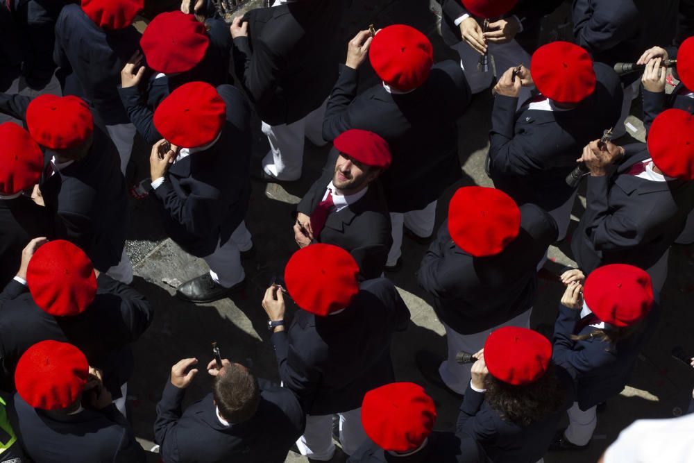 Pamplona celebra el `txupinazo'