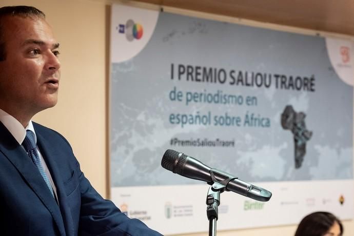 PEPE NARANJO RECIBE EL PREMIO SALIOU TRAORÉ