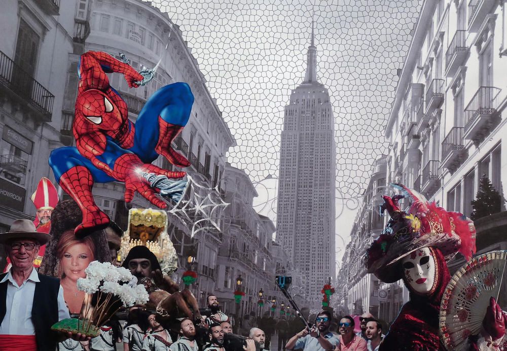 Segundo premio. Calle Larios o Parque temático de atracciones