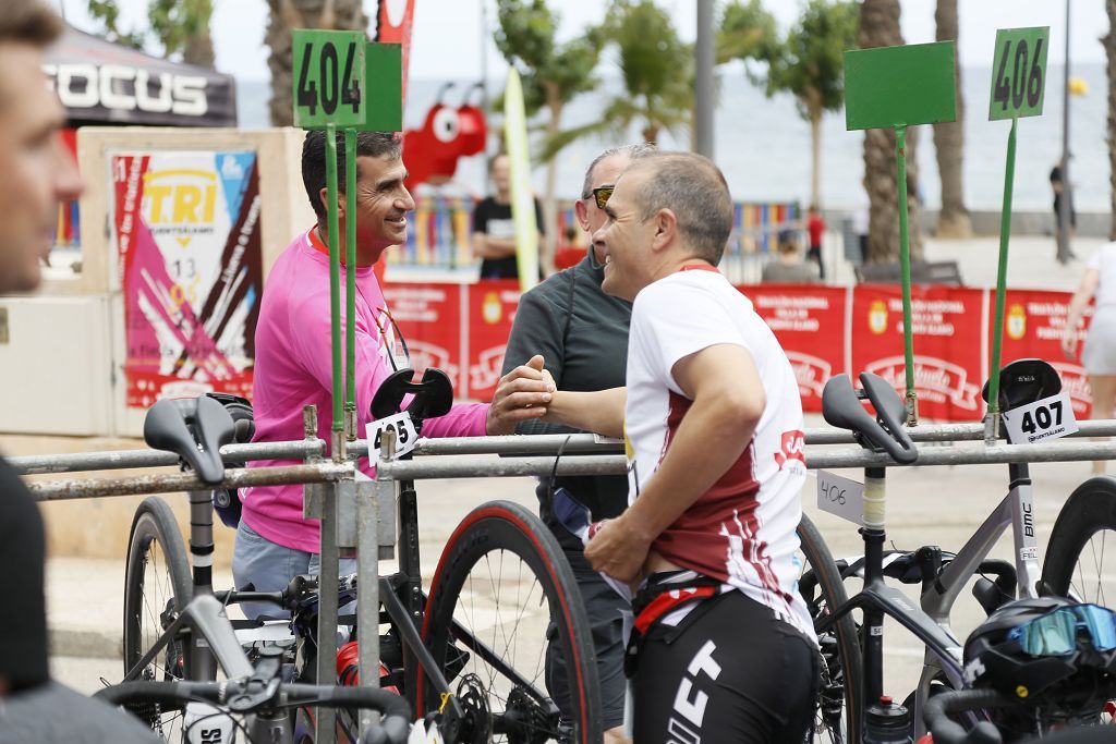 Salida del triatlón de Fuente Álamo