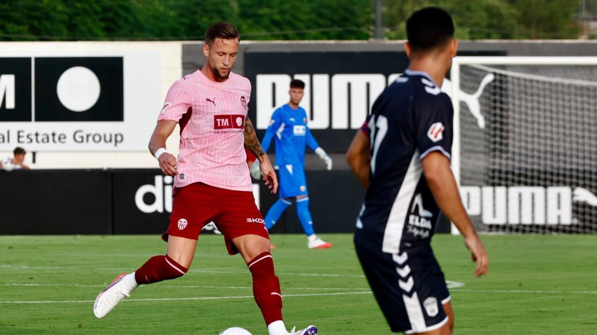 Así ha sido el debut de Justin de Haas con el Valencia CF