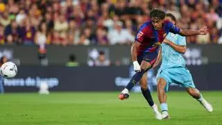 El Barça busca al mejor Lamine, encuentra a Raphinha y se entrega a Rodri