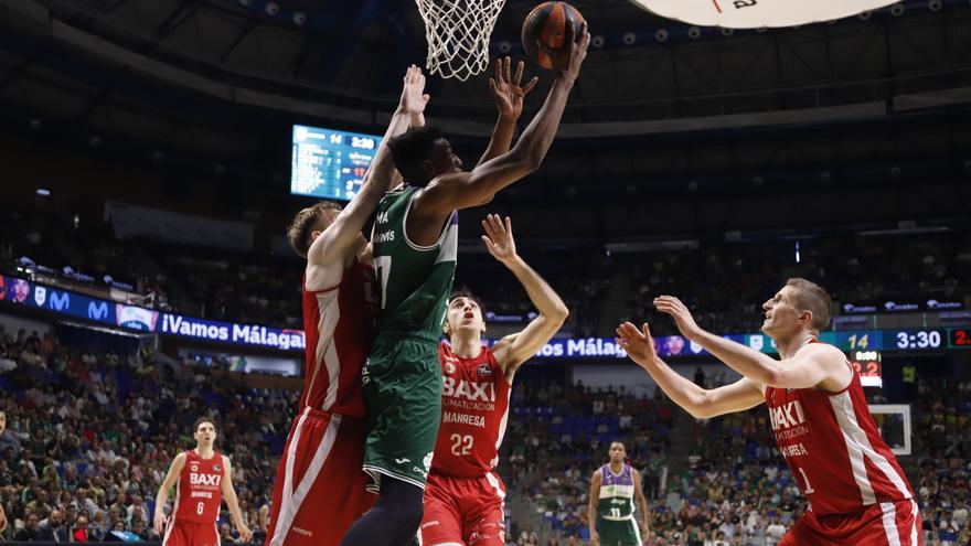 Unicaja-Manresa 97-88: Sufriendo también vale