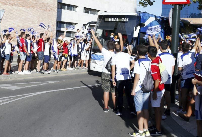 Imágenes del Real Zaragoza-Rayo Majadonda