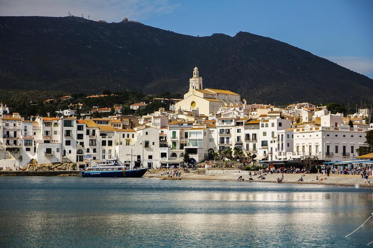 Vista de Cadaqués (Girona).