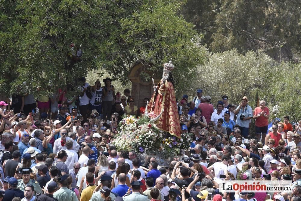 Romería de la Virgen de la Fuensanta: Llegada al S