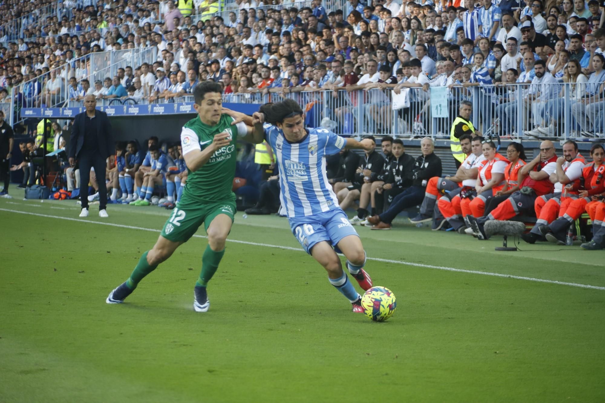 LaLiga SmartBank | Málaga CF - SD Huesca, en imágenes