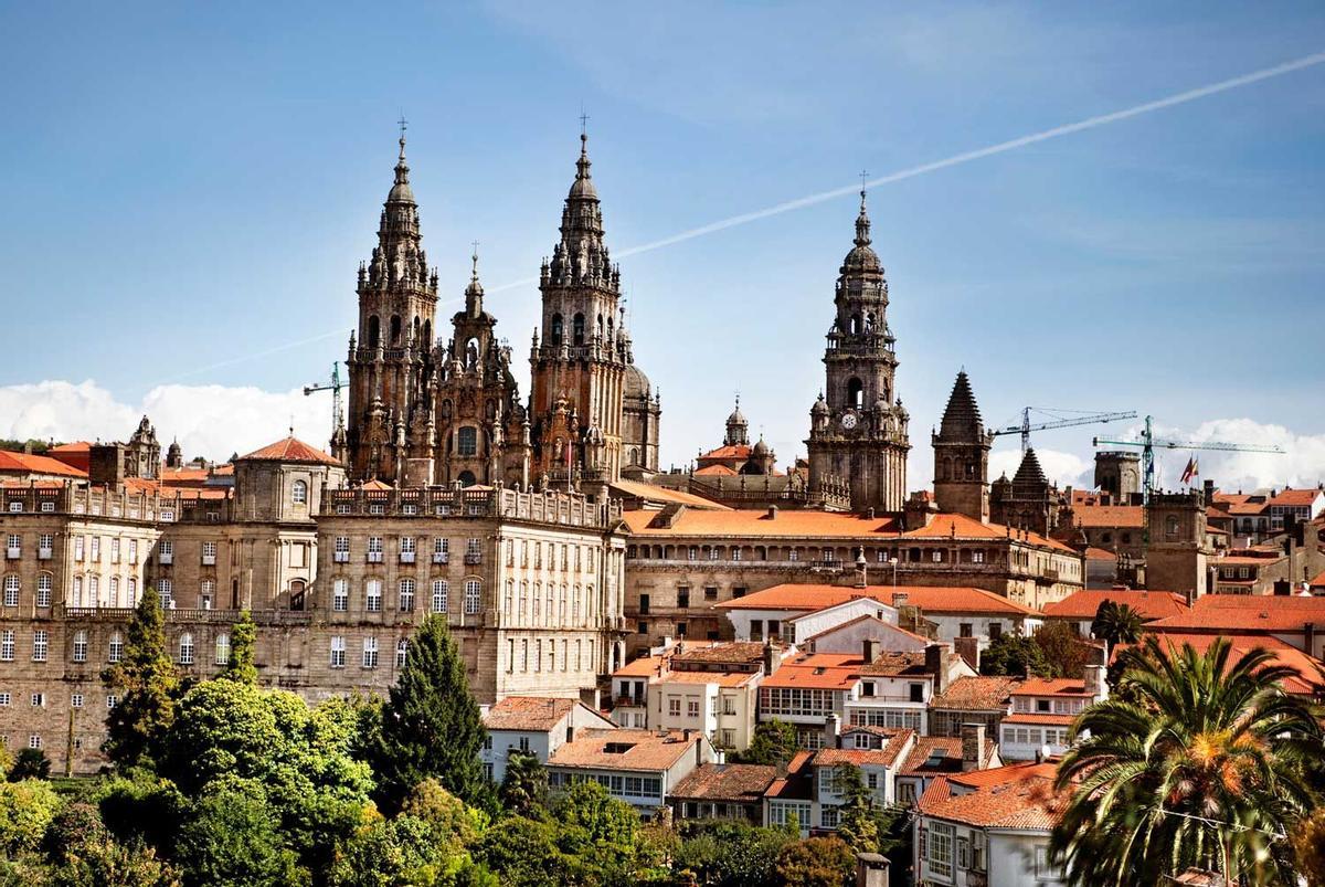 Ciudad vieja de Santiago de Compostela