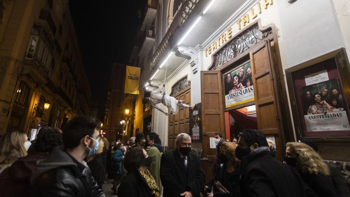 La gala de los premios Avetid, celebrada durante la pandemia en el Teatro Talía.