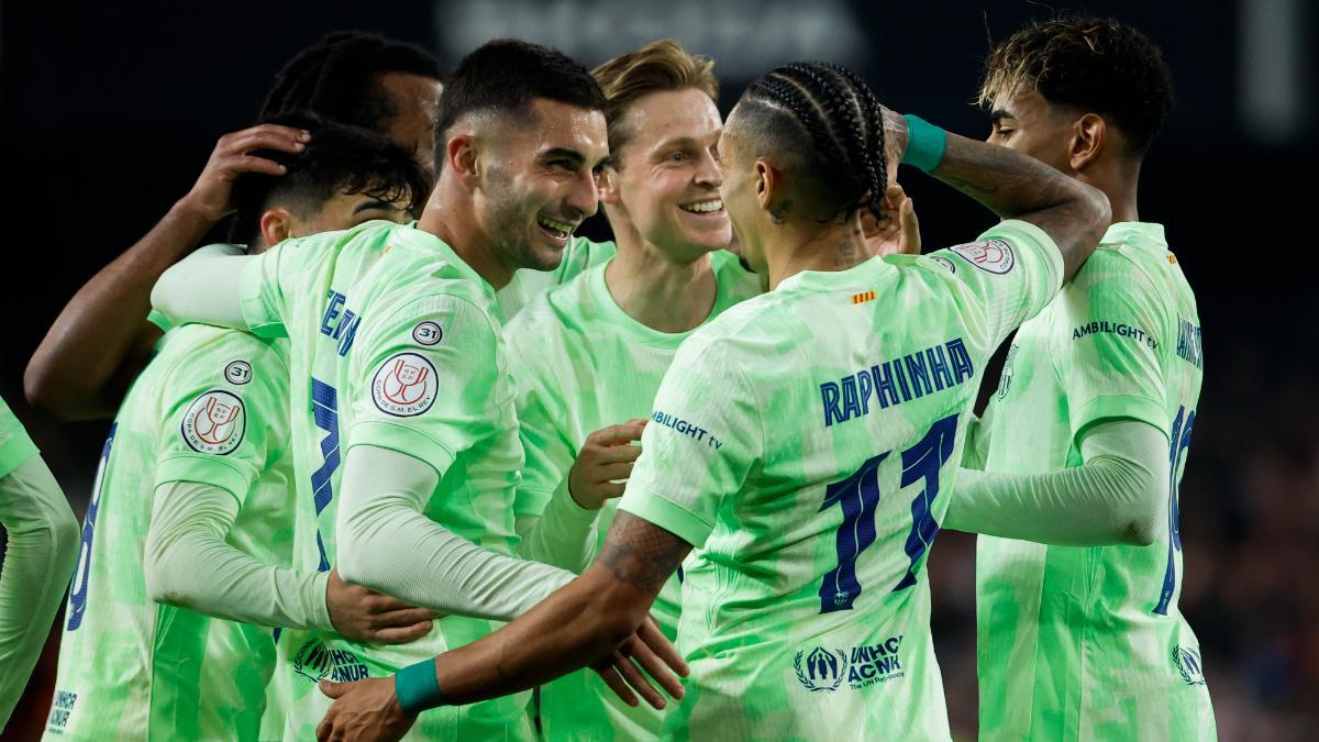 El FC Barcelona fue el último equipo en certificar su pase a semifinales de la Copa del Rey