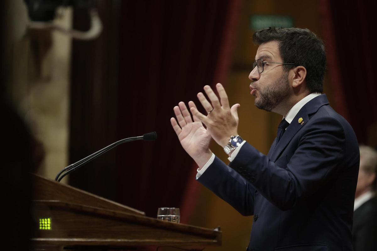 Debate de política general en el Parlament