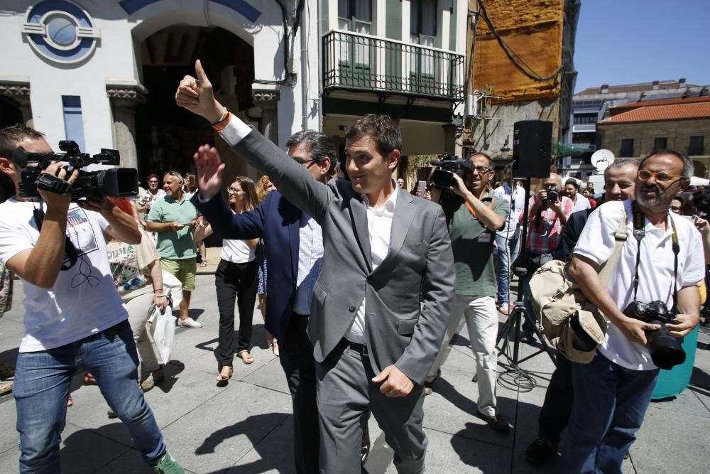 Acto electoral de Albert Rivera en Avilés