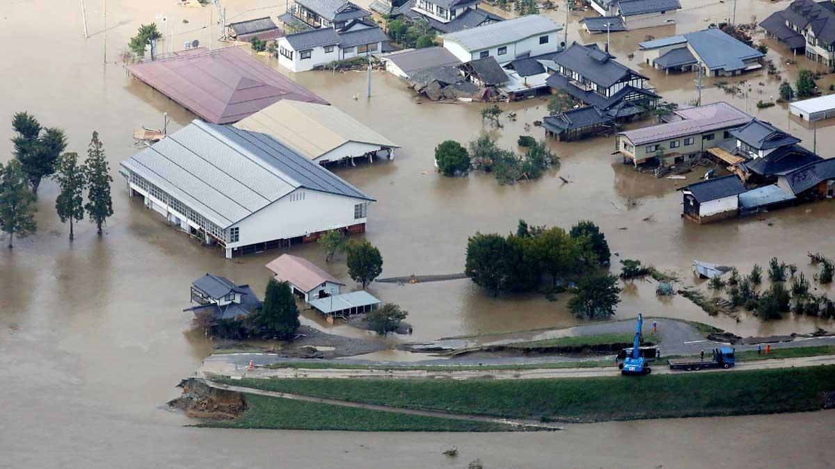 El tifón Hagibis deja al menos 18 muertos en Japón.