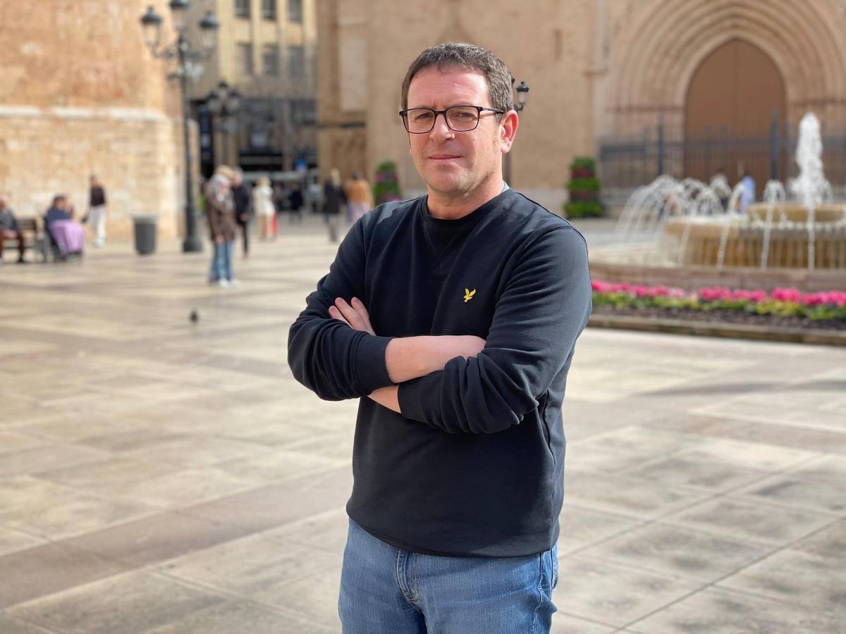 Ignasi Garcia, portaveu del grup municipal de Compromís en Castelló.