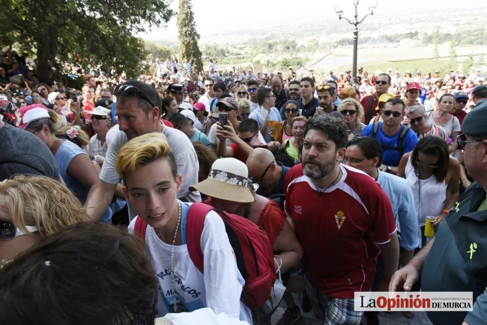 Romería de la Virgen de la Fuensanta: Llegada al S