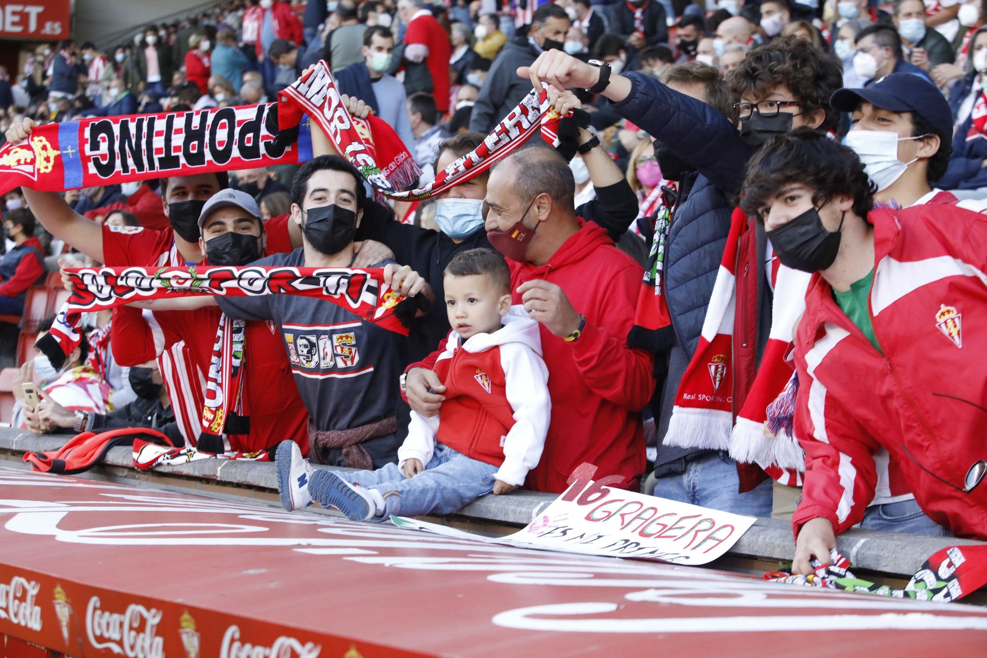 Sporting - Valladolid, en imágenes