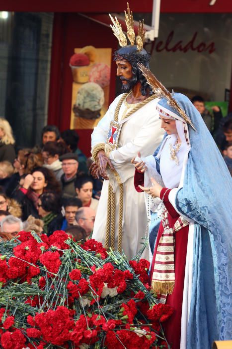 Traslado de Jesús Cautivo y la Virgen de la Trinidad.