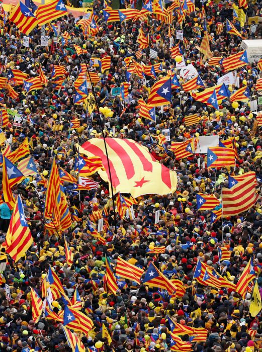 Manifestació independentista a Brussel·les