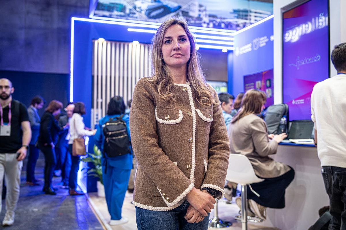 Marta Nogueras, directora general de Lanzadera, la aceleradora de 'startups' de Juan Roig, en el Mobile World Congress 2026