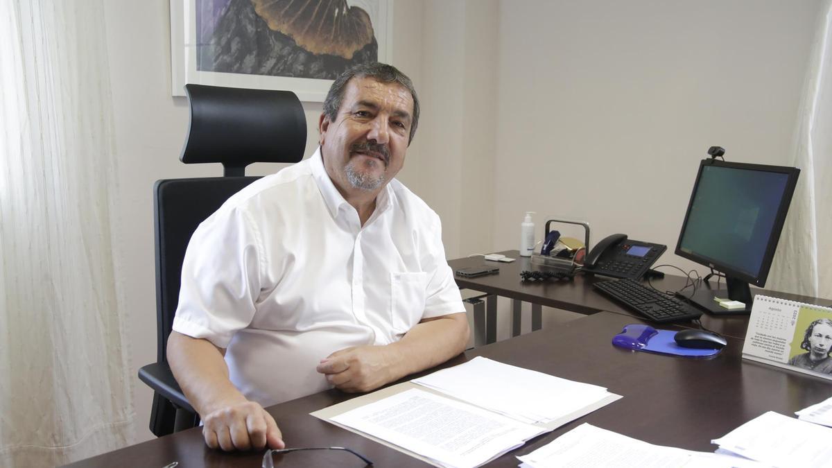Miguel Ángel Jimenéz, consejero de Recursos Humanos en el Cabildo de Lanzarote