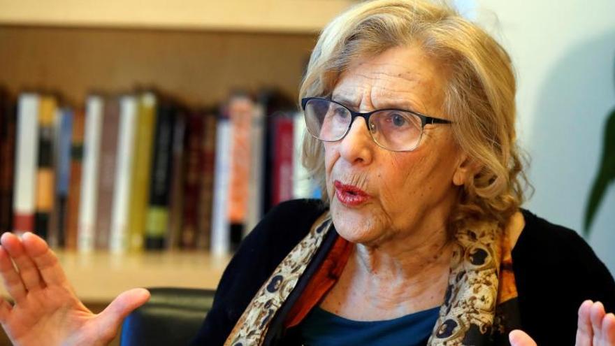 Manuela Carmena ve &quot;difícil&quot; pactar con Ciudadanos.