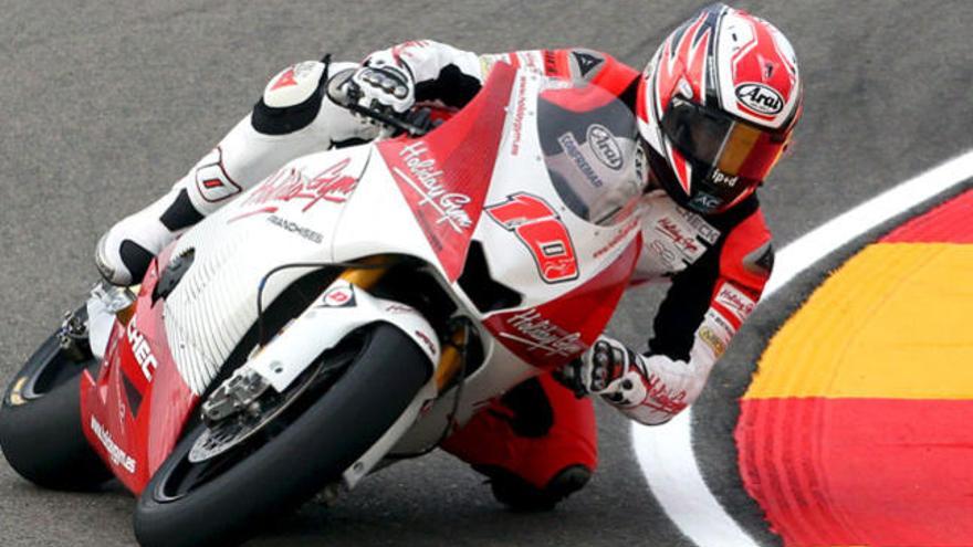 Fonsi Nieto ha sido el más rápido en los entrenamientos libres de Moto2