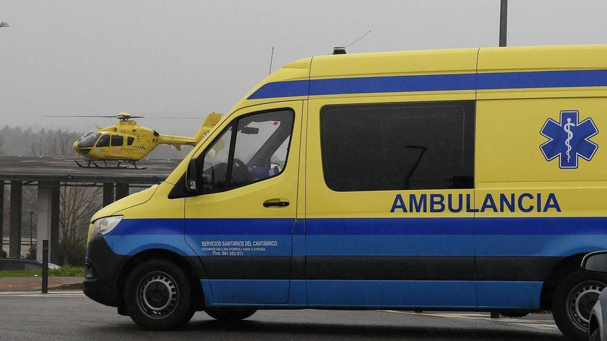 Muere un operario al caerle encima un muro de una casa en A Coruña