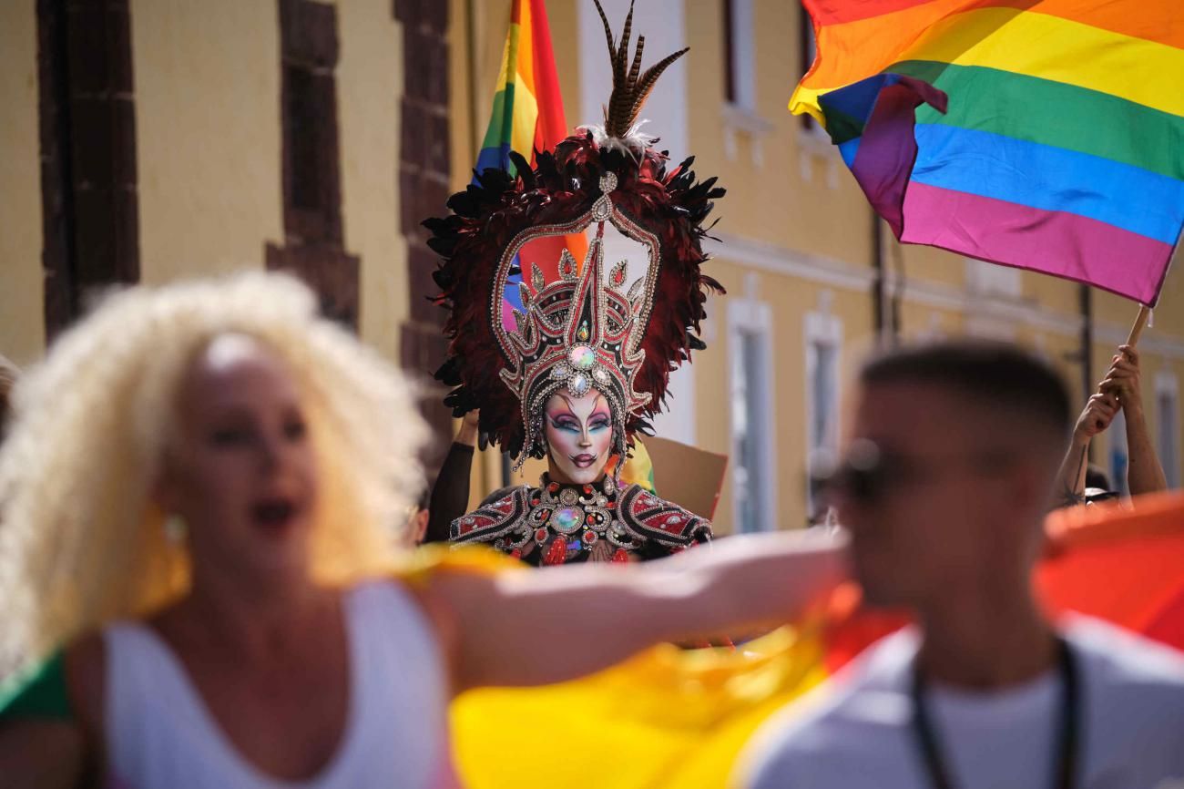 Celebración de La Laguna Pride Day por el Día del Orgullo LGBTI