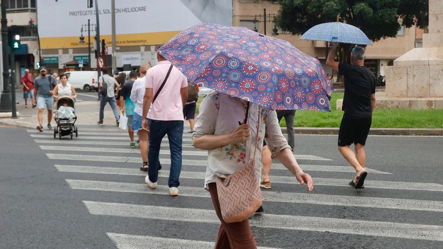 Alerta amarilla en Valencia por granizo y tormentas que pueden ser fuertes en el litoral