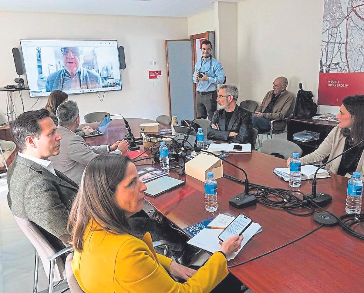 Reunión en el Málaga Tech Park