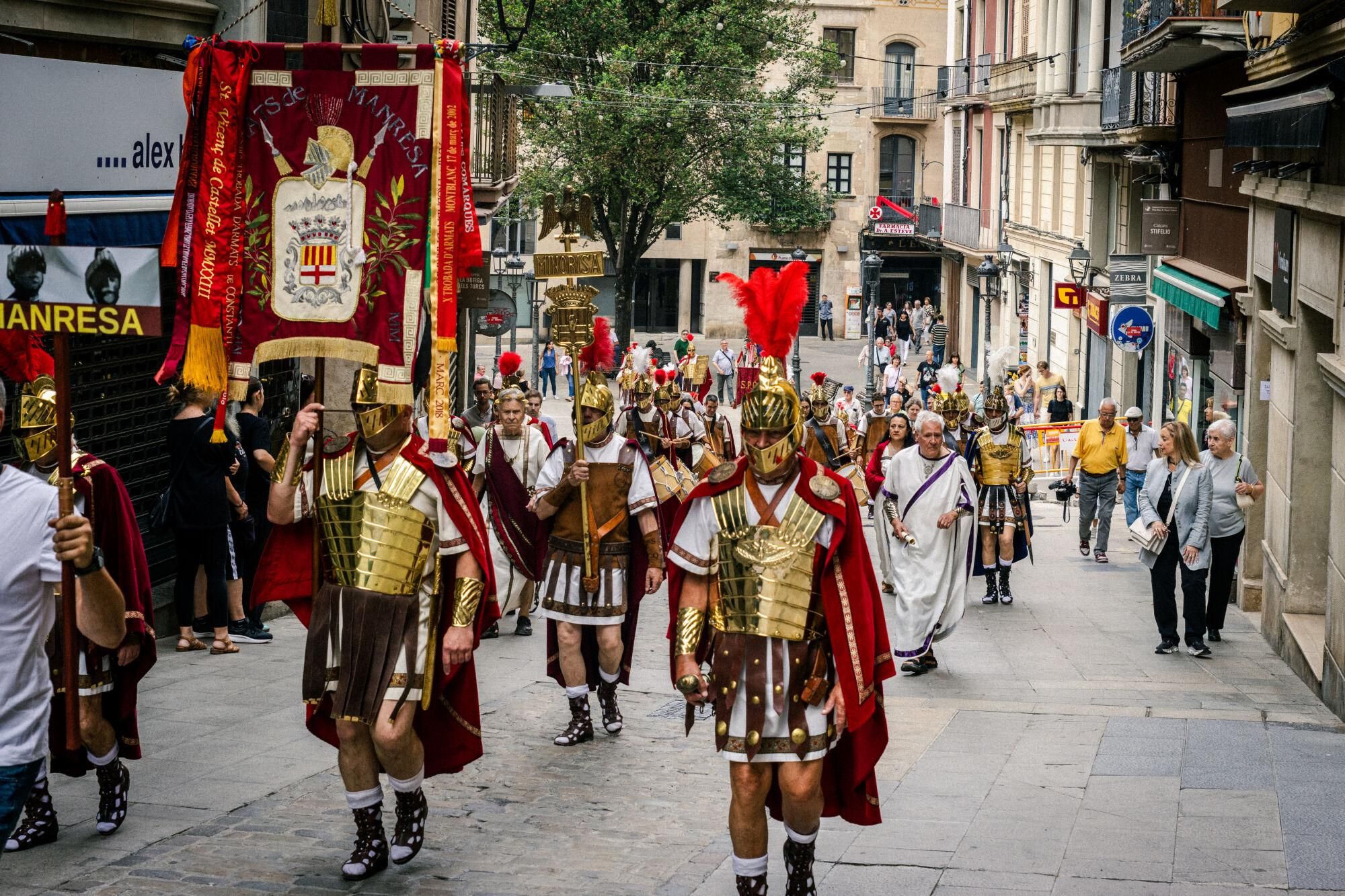 Totes les imatges de la celebració dels 25 anys dels Armats de Manresa