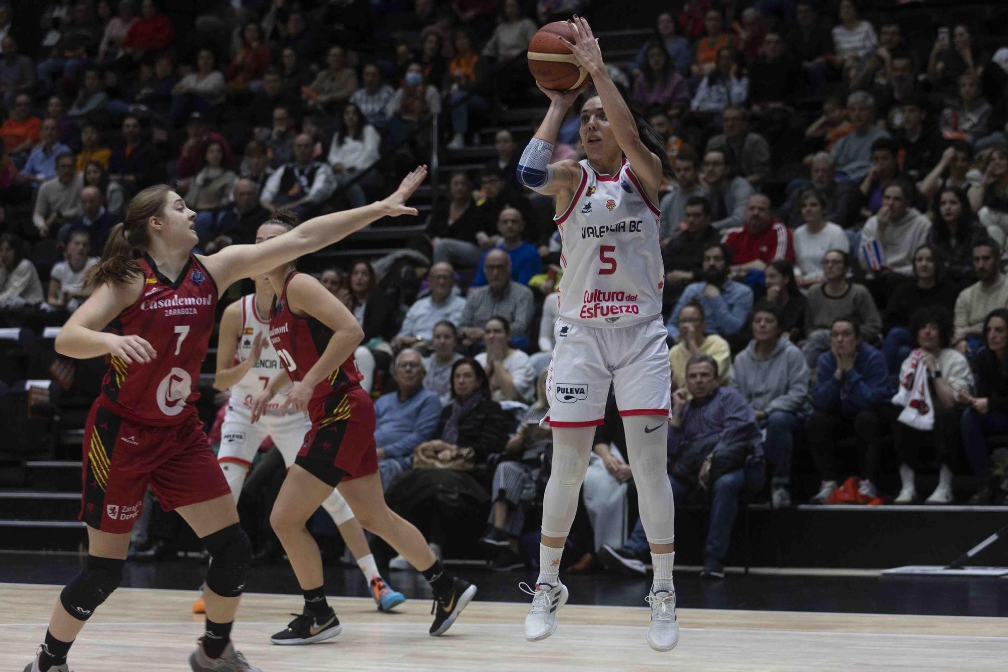 Valencia Basket - Casademont Zaragoza de Euroleague Women.