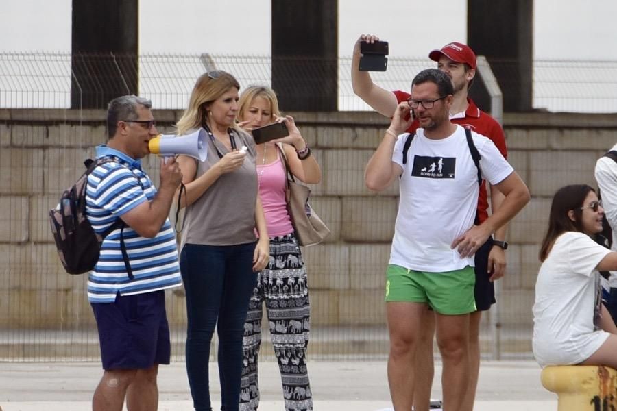 Más de 250 nadadores celebran el centenario de la Vuelta a la Escollera