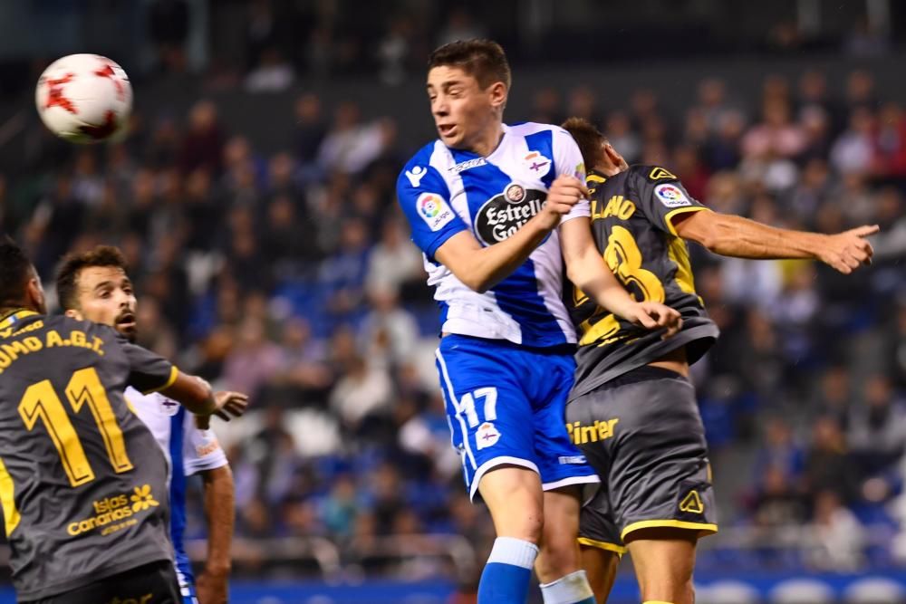 El Dépor cae goleado ante Las Palmas