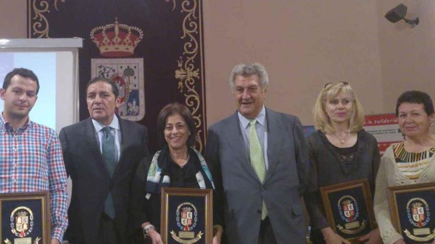 Zamoranos galardonados con los Premios por la Vida.