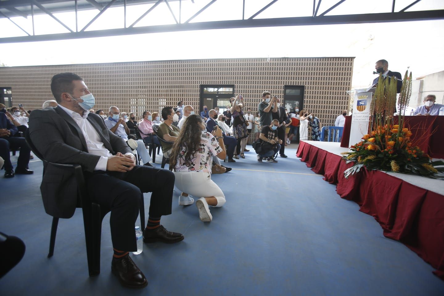 Las imágenes del cambio de alcaldía en el Ayuntamiento de Sant Joan