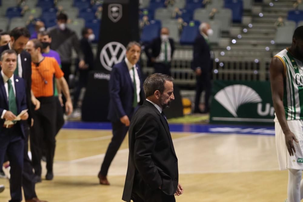 Partido de la Liga Endesa entre el Unicaja y el Real Betis