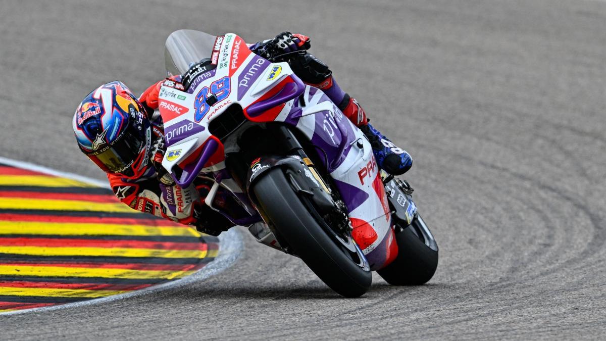 Jorge Martín en el trazado de Sachsenring