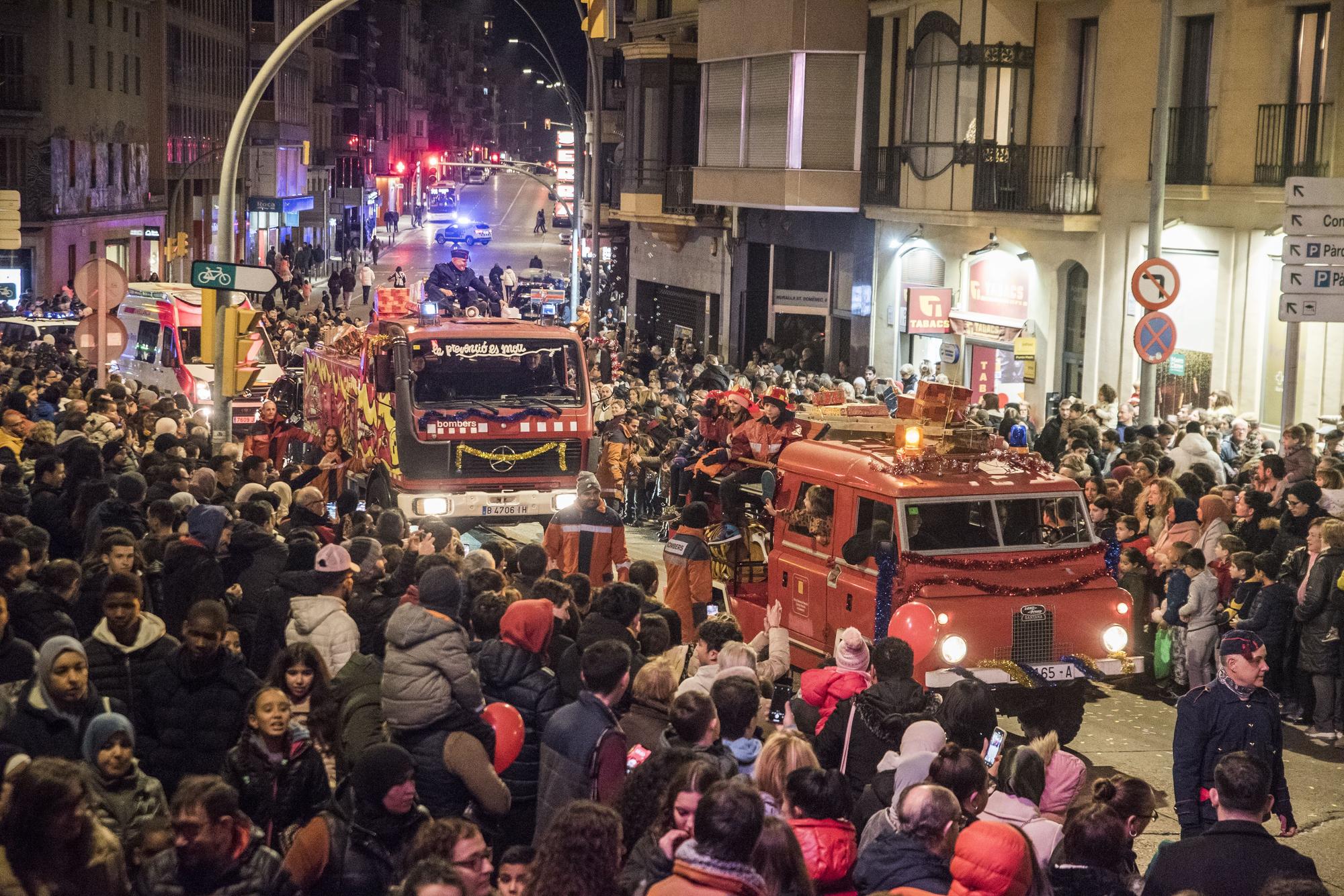 Les millors imatges de la cavalcada de Reis de Manresa 2023