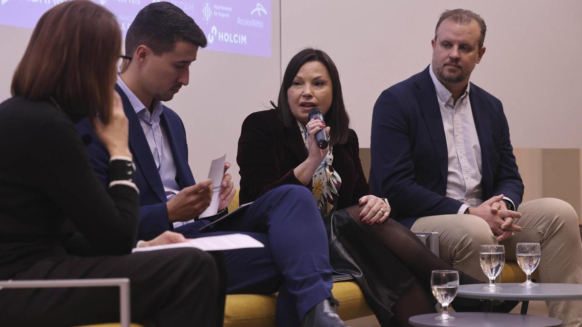 La presidenta de Asecam y vicepresidenta de la CEV, Cristina Plumed.