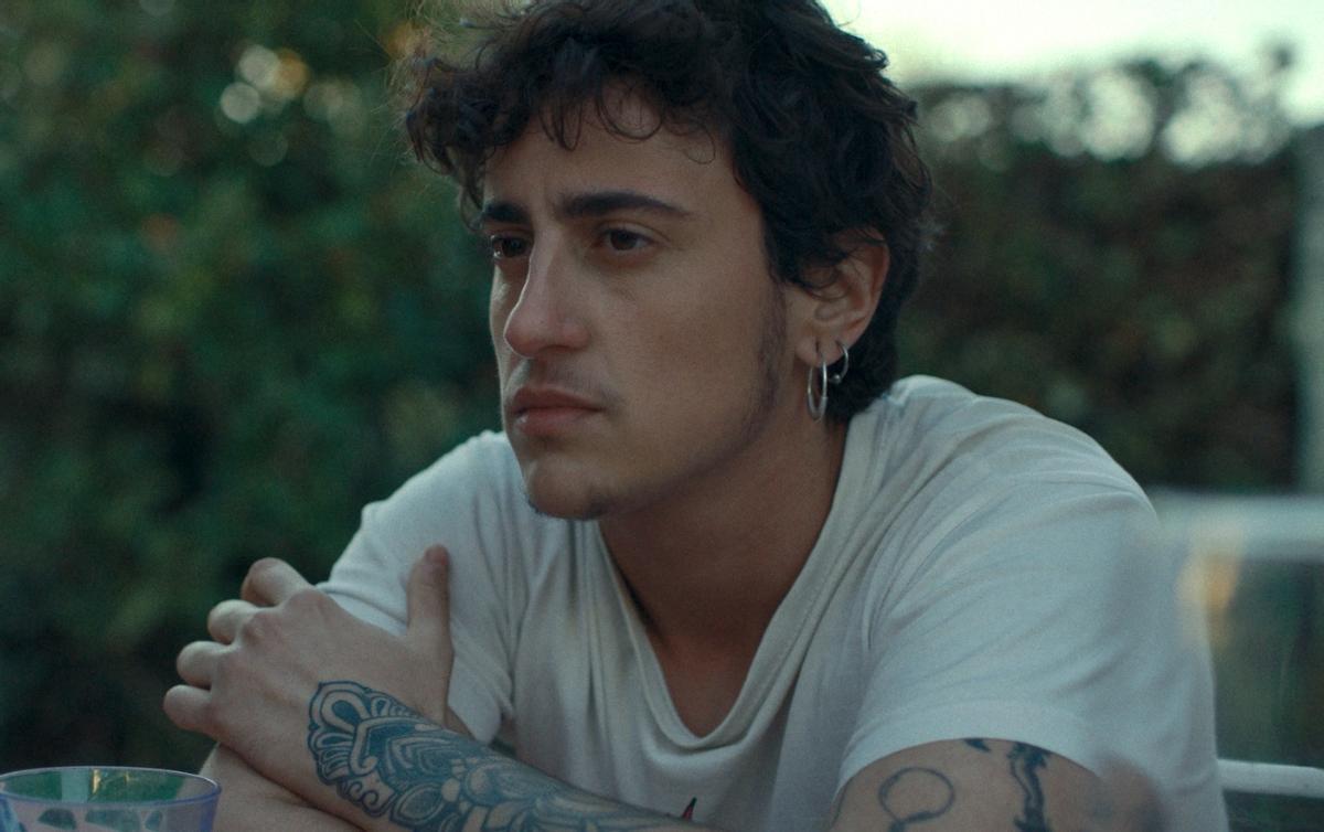 Adam Prieto, protagonista de «As liñas discontinuas» de Anxos Fazáns.