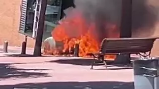 S'incendia un vehicle a Sant Feliu