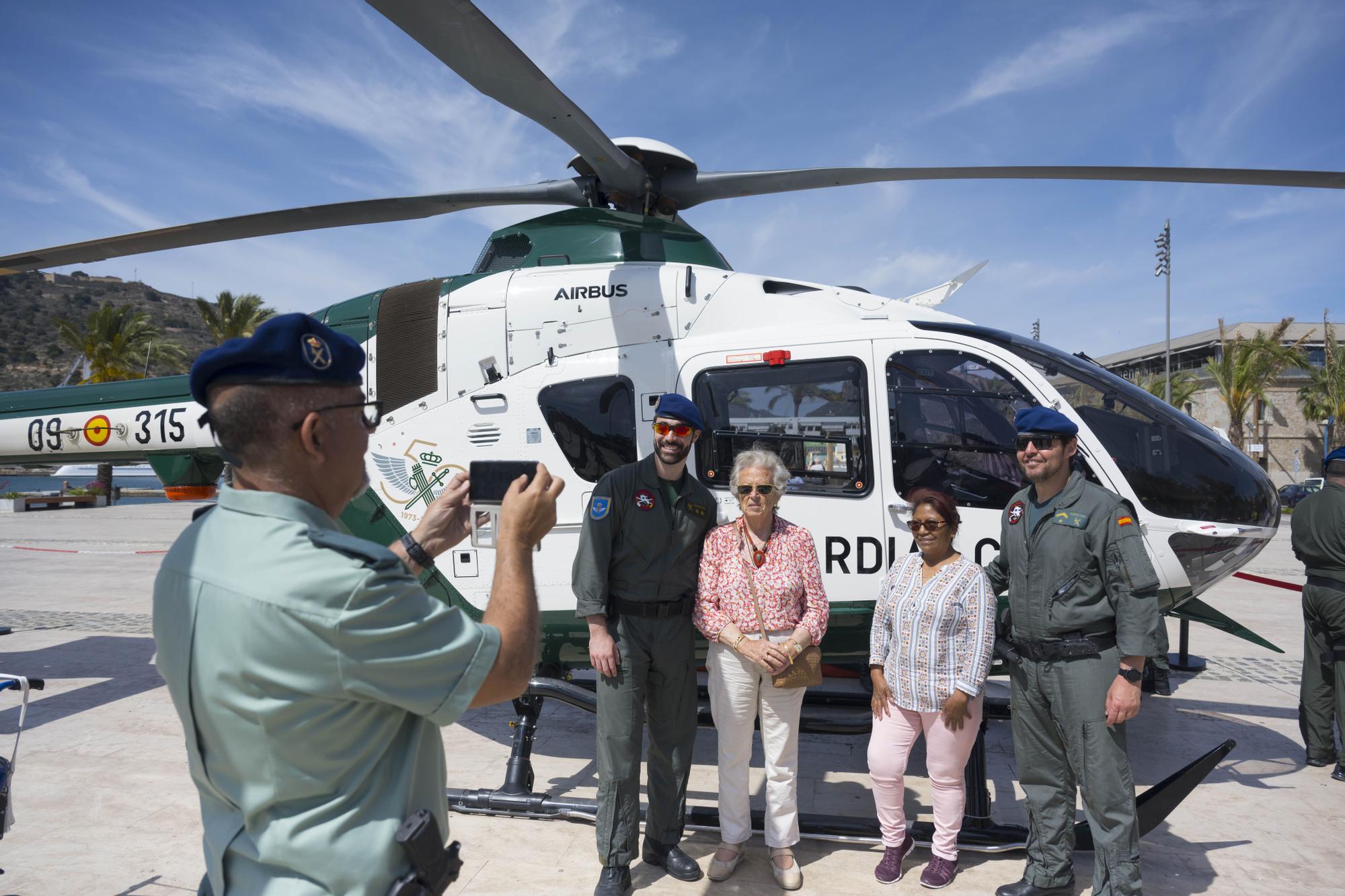 Exposición: Medio siglo del servicio aéreo de la Guardia Civil