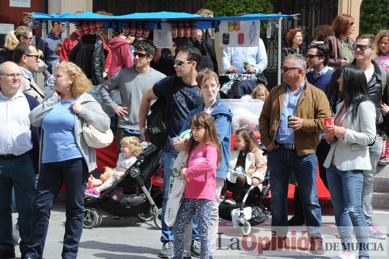 Ambiente sardinero en las calles de Murcia