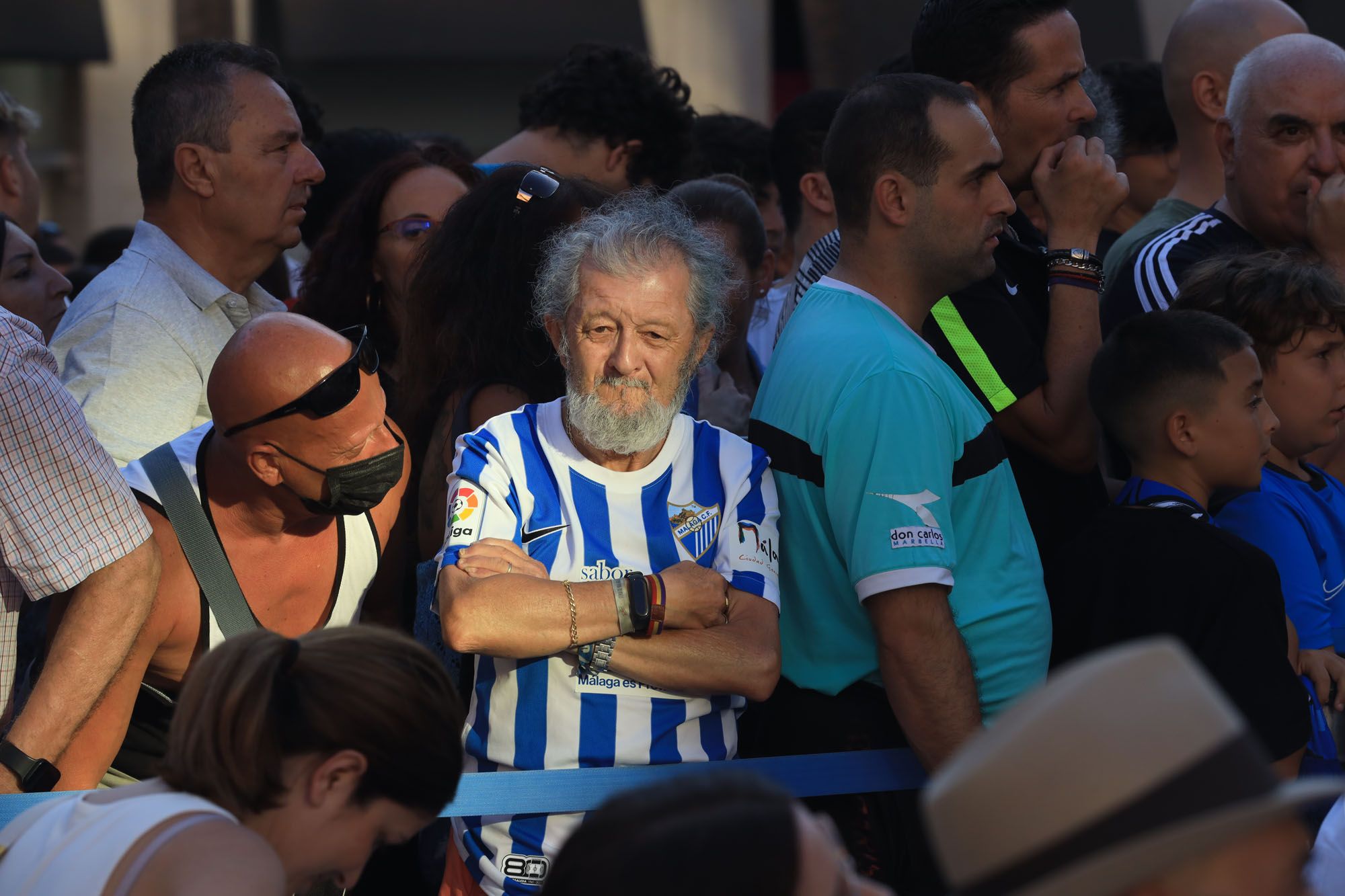 La presentación de las camisetas del Málaga CF 22/23, en imágenes