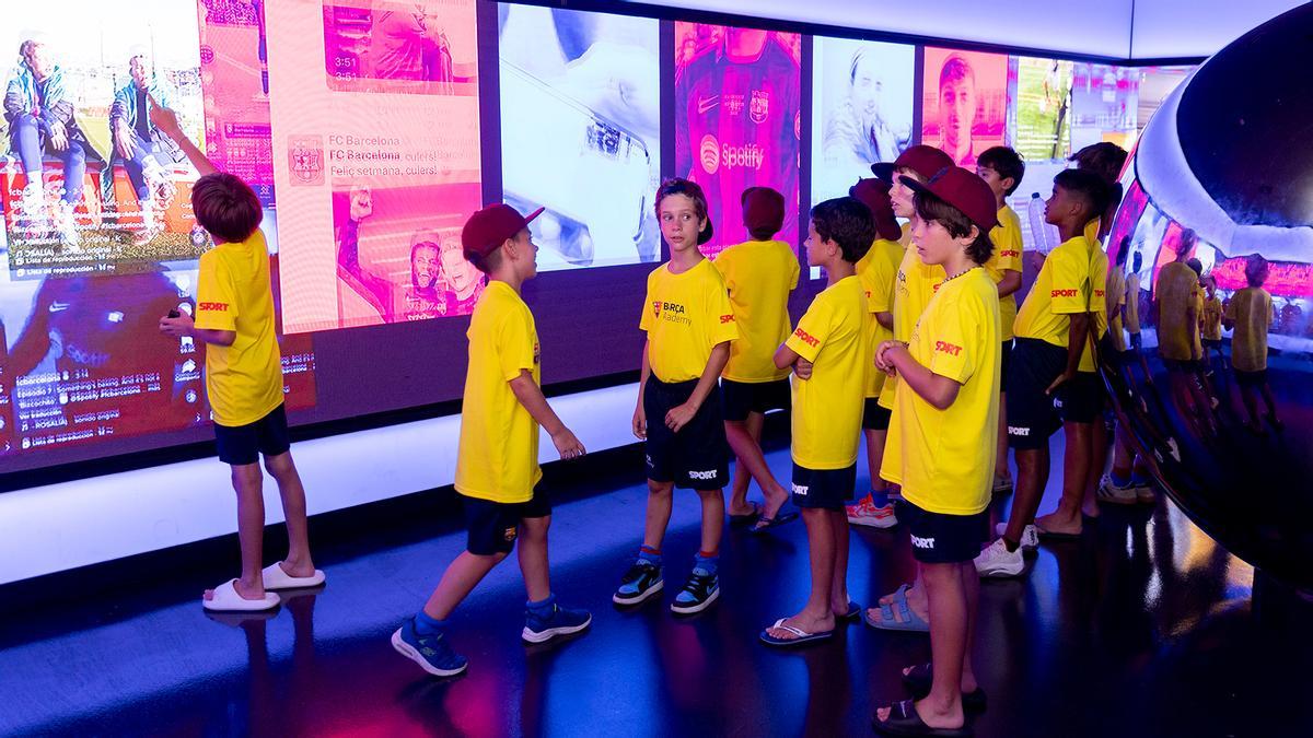 Las mejores imágenes de la primera semana del Campus Barça Academy Las mejores imágenes de la primera semana del Campus Barça Academy