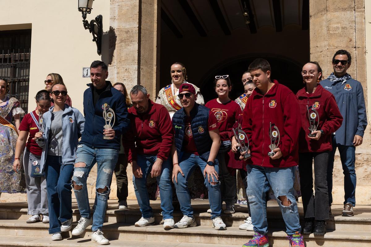 La Cañada gana el premio a la Falla en Paterna La Cañada gana el premio a la Falla en Paterna