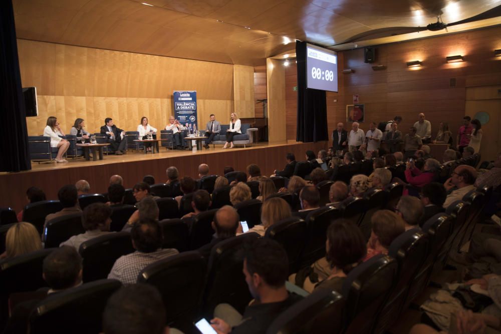Debate entre los candidatos a la alcaldía de València