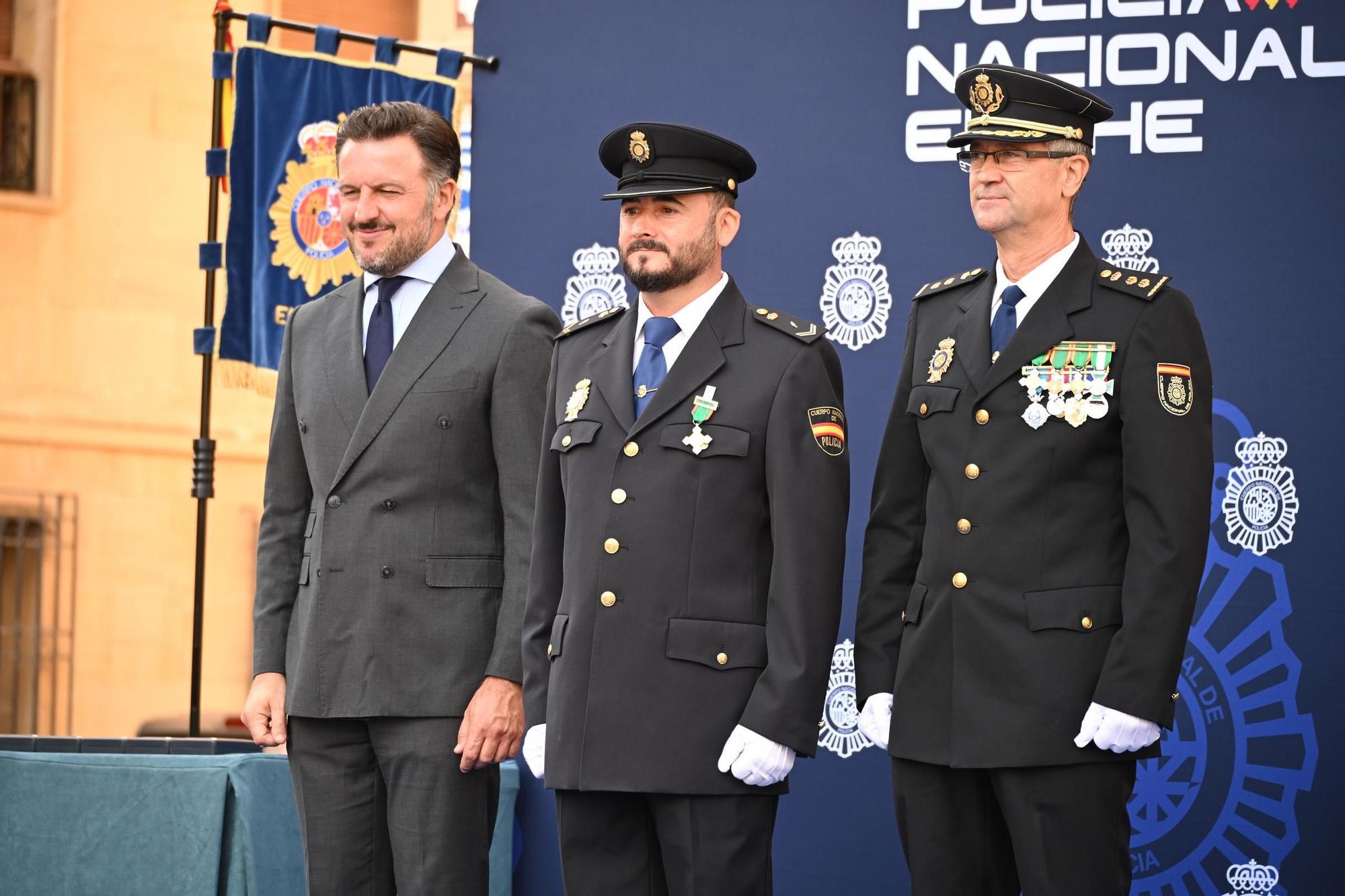 La Policía Nacional de Elche celebre el día de su patrón