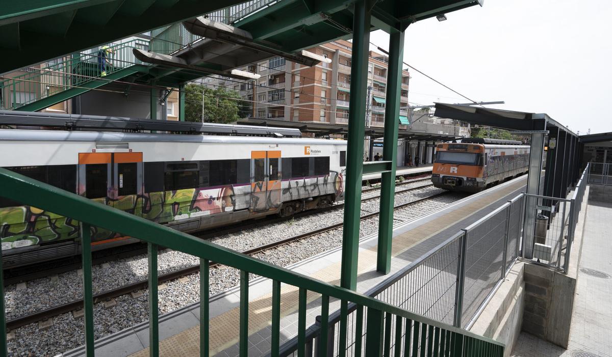 Transports encarrega el projecte per retirar la via de Rodalies a Sant Feliu de Llobregat després del soterrament